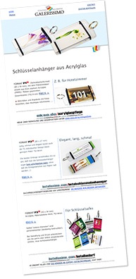 Wie soll die Landing Page aussehen?